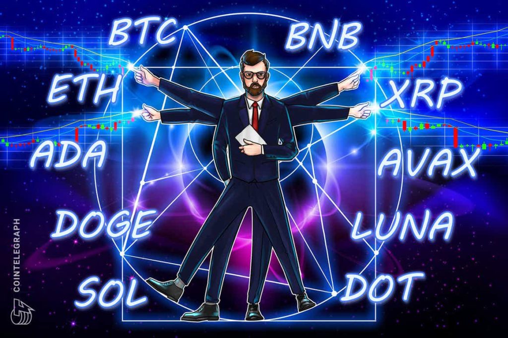 33444 price analysis 2 25 btc eth bnb xrp ada sol avax luna doge dot