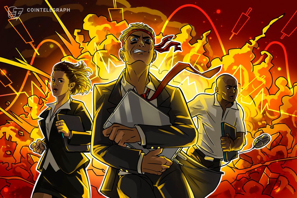 crypto market bloodbath causes over $500m in liquidations in 24 hrs