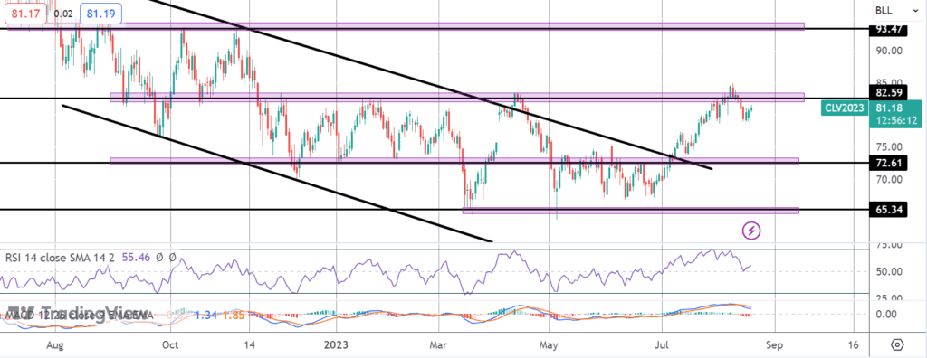 crude rallies on lower opec exports