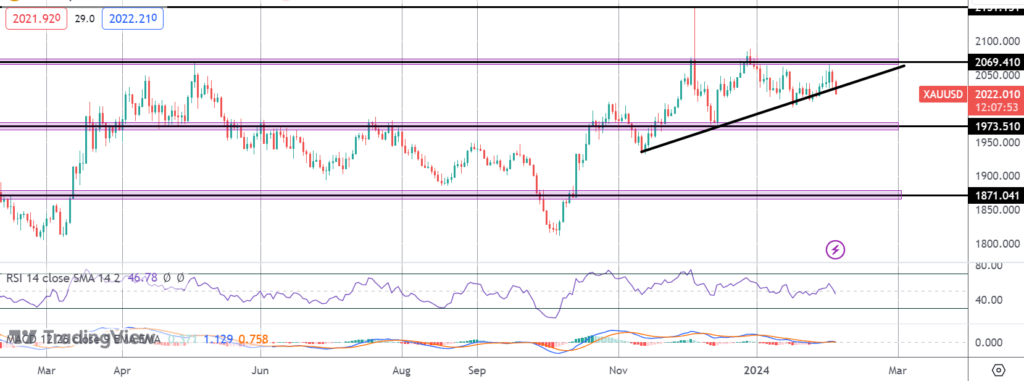 gold sinks as us jobs surge higher